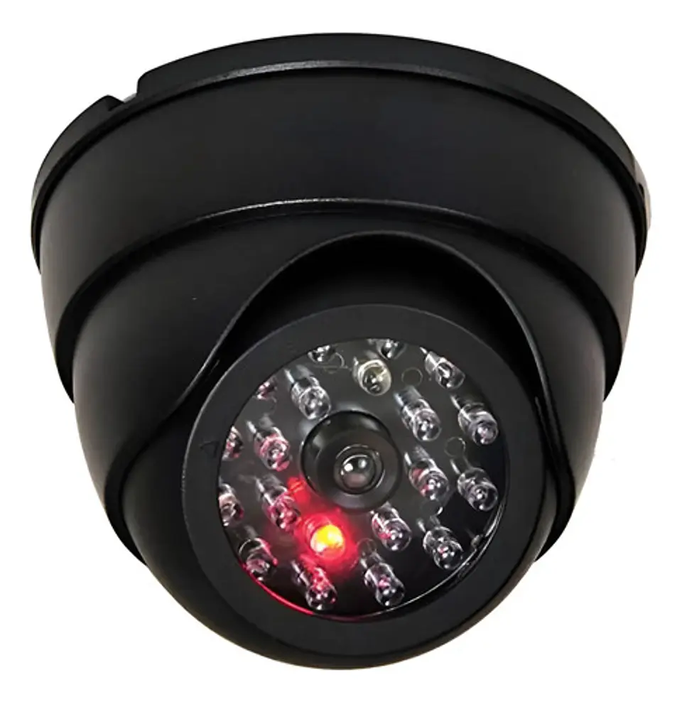 Cámara Falsa Domo Dummy Seguridad Led Intermitente 3051297 2