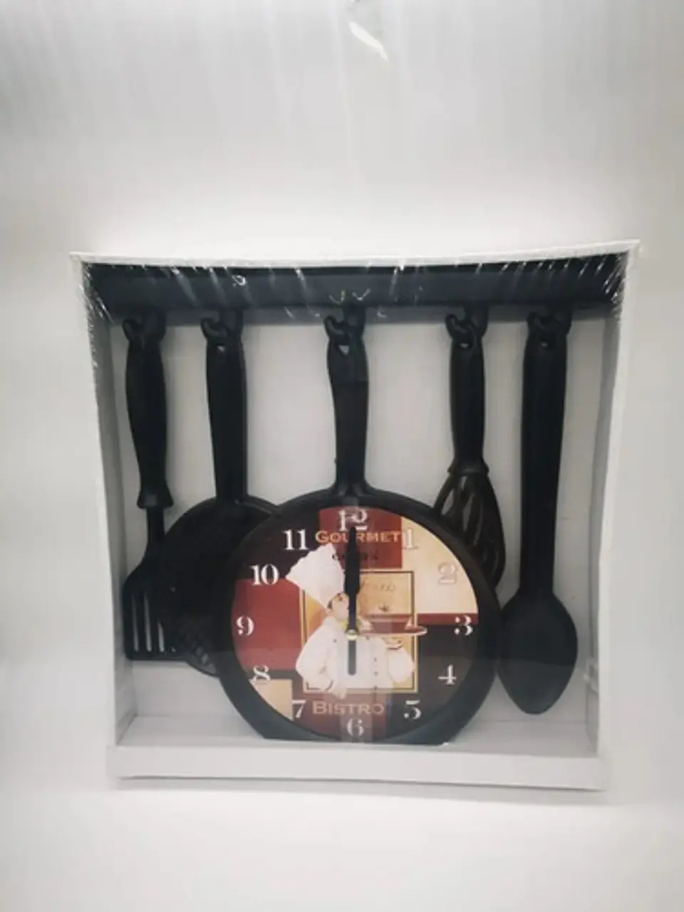 Reloj Pared Cocina Hogar Cuchara Cucharones Decoración 108-1 5