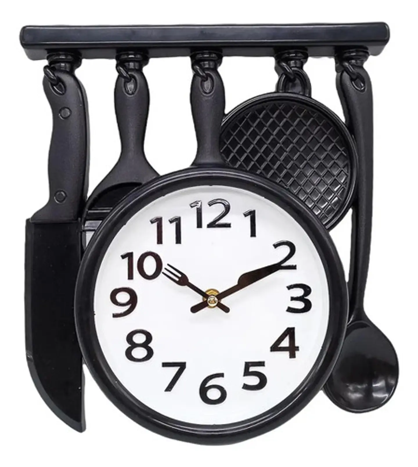 Reloj Pared Cocina Hogar Cuchara Cucharones Decoración 108-1 10