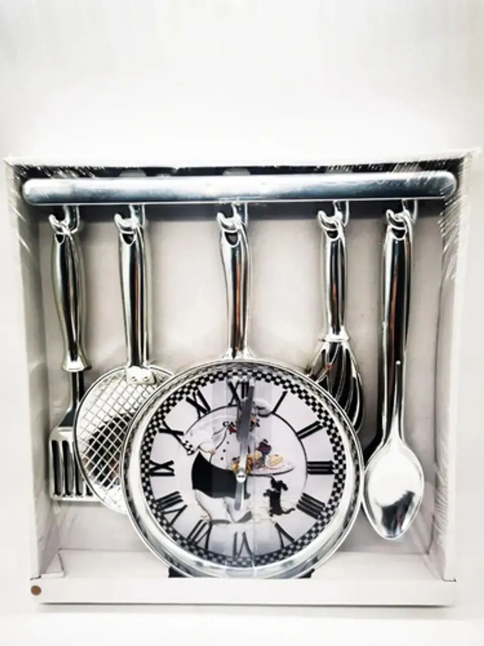 Reloj Pared Cocina Hogar Cuchara Cucharones Decoración 108-1 19