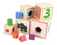 Cubos Didácticos Madera X5 Und Niños Juguete Figuras Cub-5  - Miniatura 2