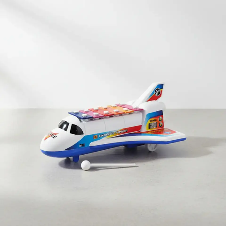 Cohete Avión Xilófono Marimba Clásico Juguete Niños 3035 8