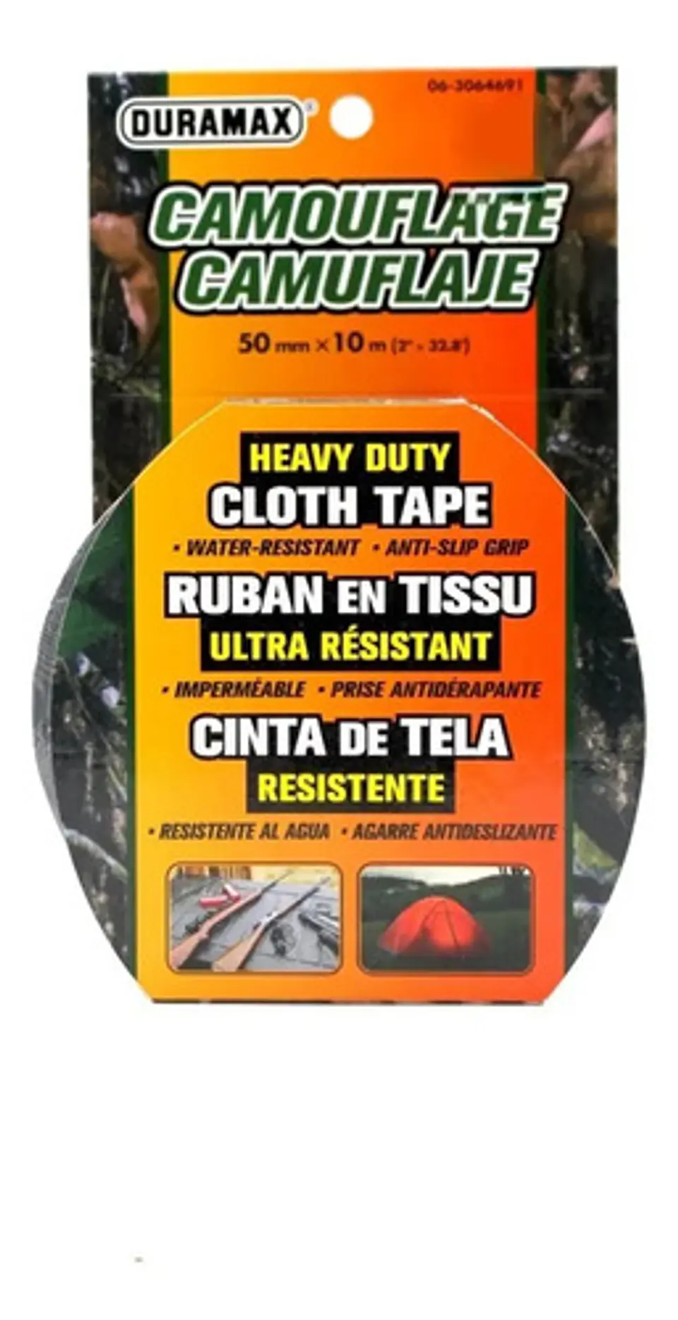 Cinta Adhesiva Resistente Camuflaje Duramax 3064691 Impermeable 10m X 50mm 1