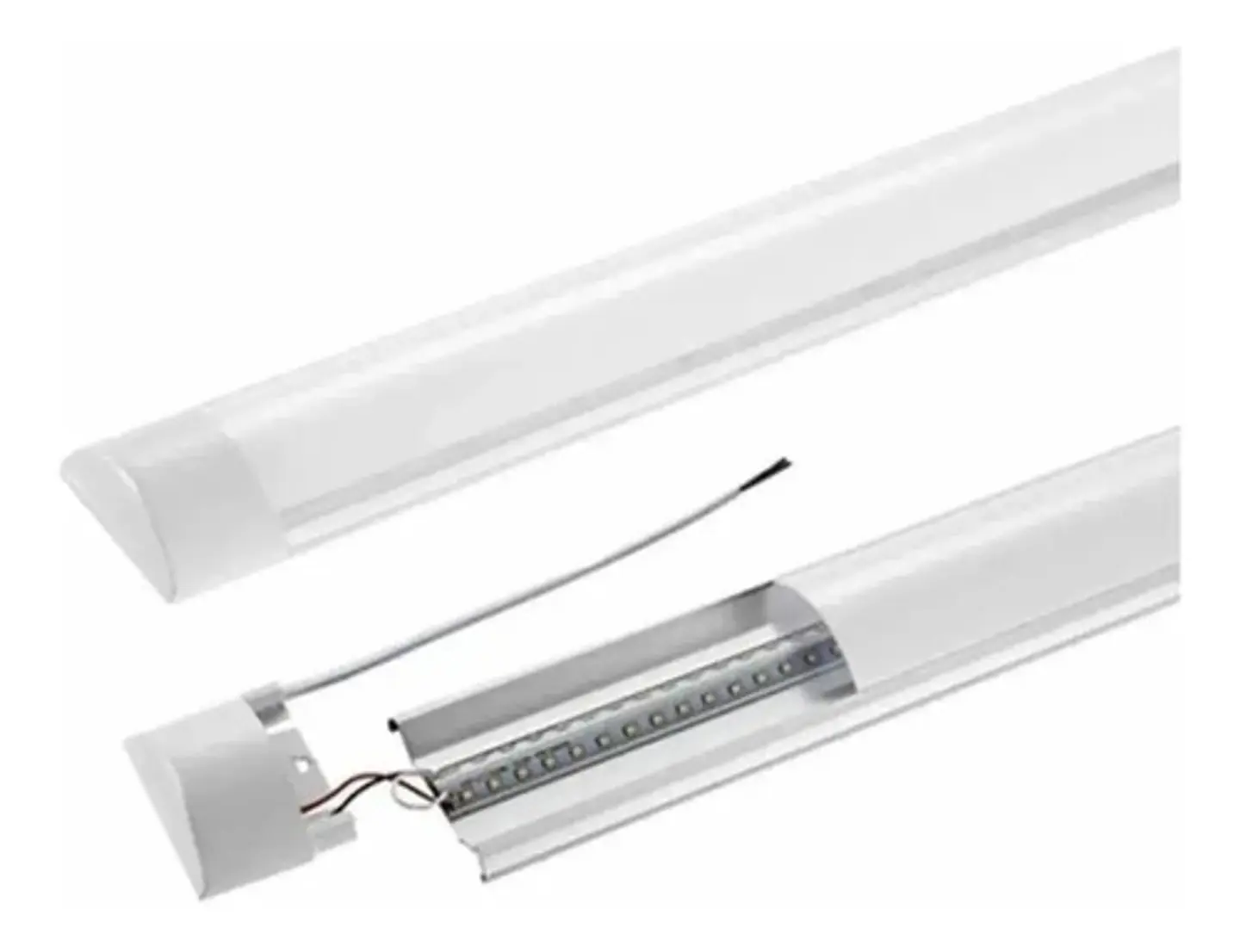 Lampara Lineal Led Sobreponer Antipolvo 120cm 36w Daliz 1708 Luz Blanco Neutro 2