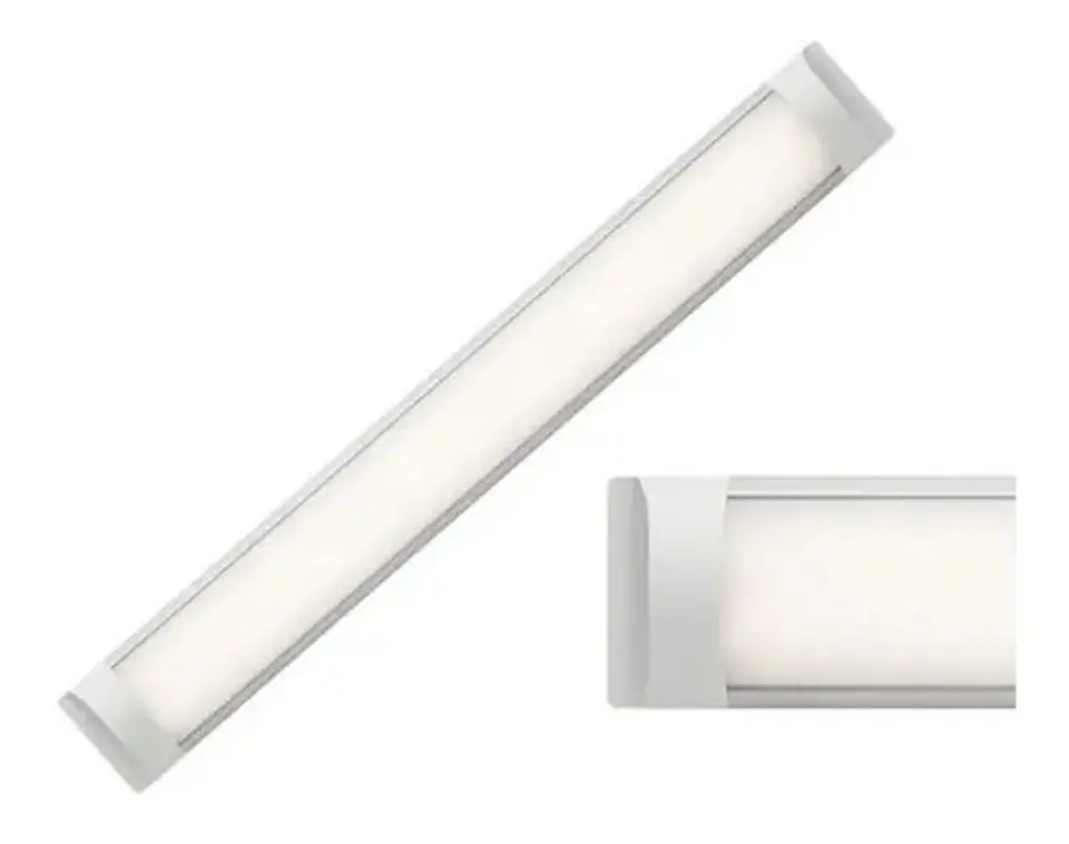 Lampara Lineal Led Sobreponer Antipolvo 120cm 36w Daliz 1708 Luz Blanco Neutro 3