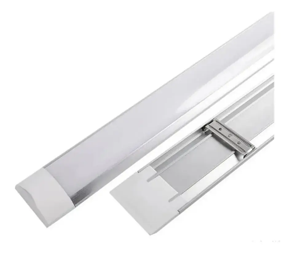 Lampara Lineal Led Sobreponer Antipolvo 120cm 36w Daliz 1708 Luz Blanco Neutro 4