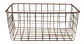 Canasta 27x21cm Metálica Cromada Hogar Organizador 3076253 - Miniatura 3