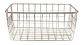 Canasta 27x21cm Metálica Cromada Hogar Organizador 3076253 - Miniatura 4