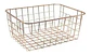 Canasta 27x21cm Metálica Cromada Hogar Organizador 3076253 - Miniatura 5
