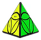  Coin Pyramid Cubo Rubik Qiyi Tetrahedron Negro Original  - Miniatura 1