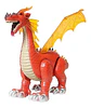 Dragon 25cm Camina Pone Huevos Alas Luces Sonido Ws5802 - Miniatura 1