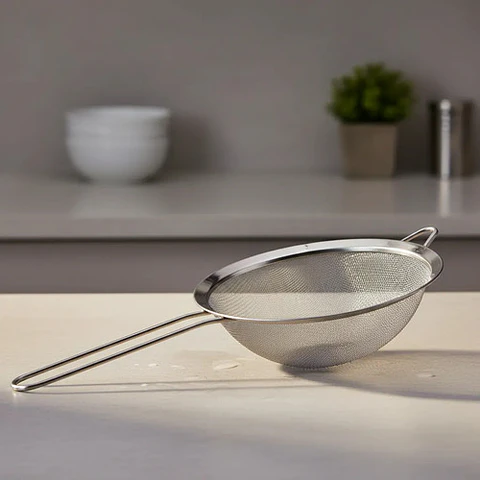  Colador Malla 22cm Acero Inoxidable Cocina Utensilio 71-22