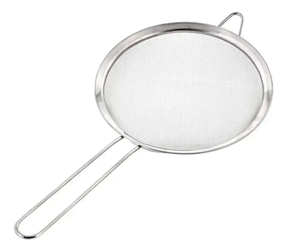  Colador Malla 22cm Acero Inoxidable Cocina Utensilio 71-22 4