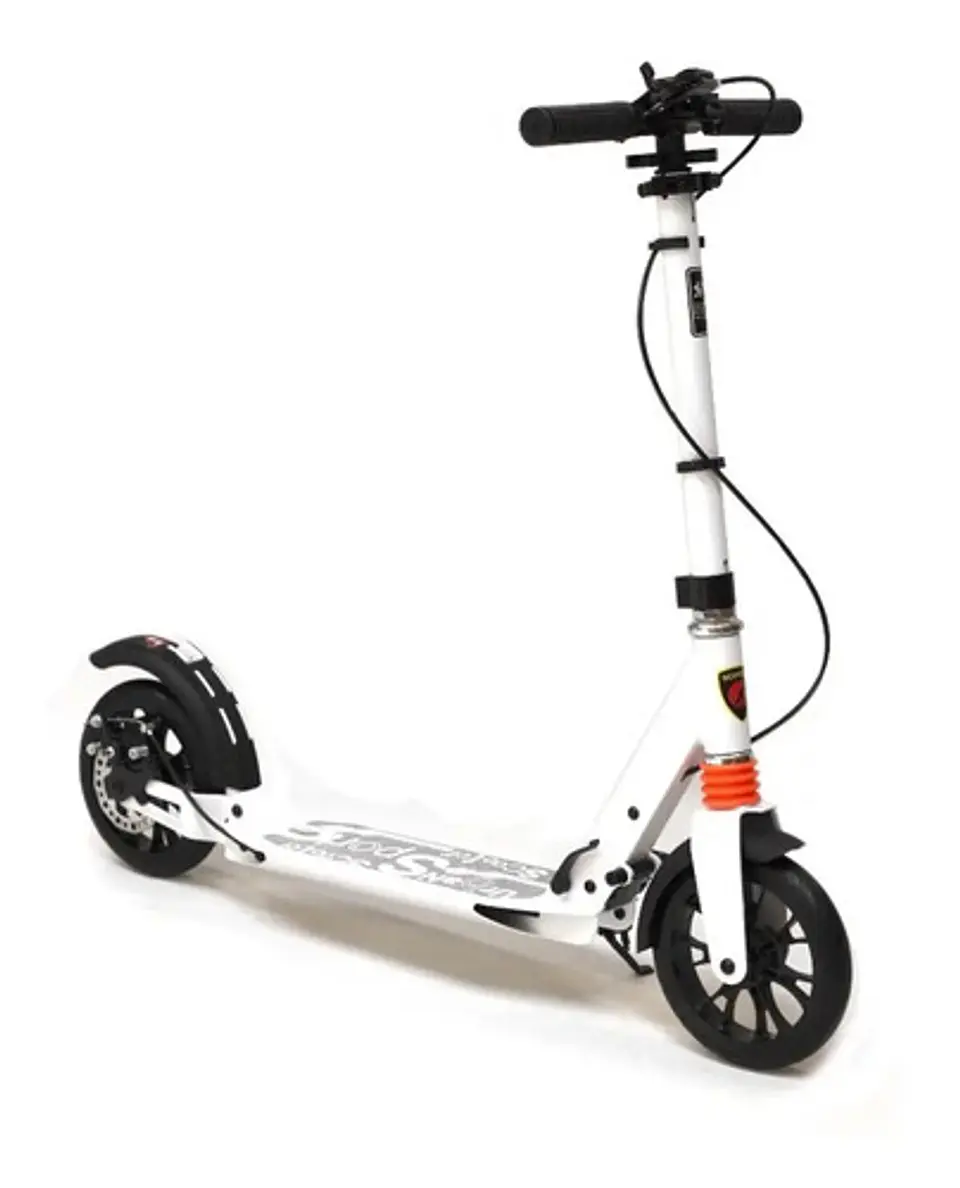 Scooter Adulto Niños Patineta Monopatín Freno Disco Plegable 4