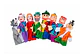 Set De 8 Títeres Los Tres Cerditos Y Caperucita Roja 7331 - Miniatura 2