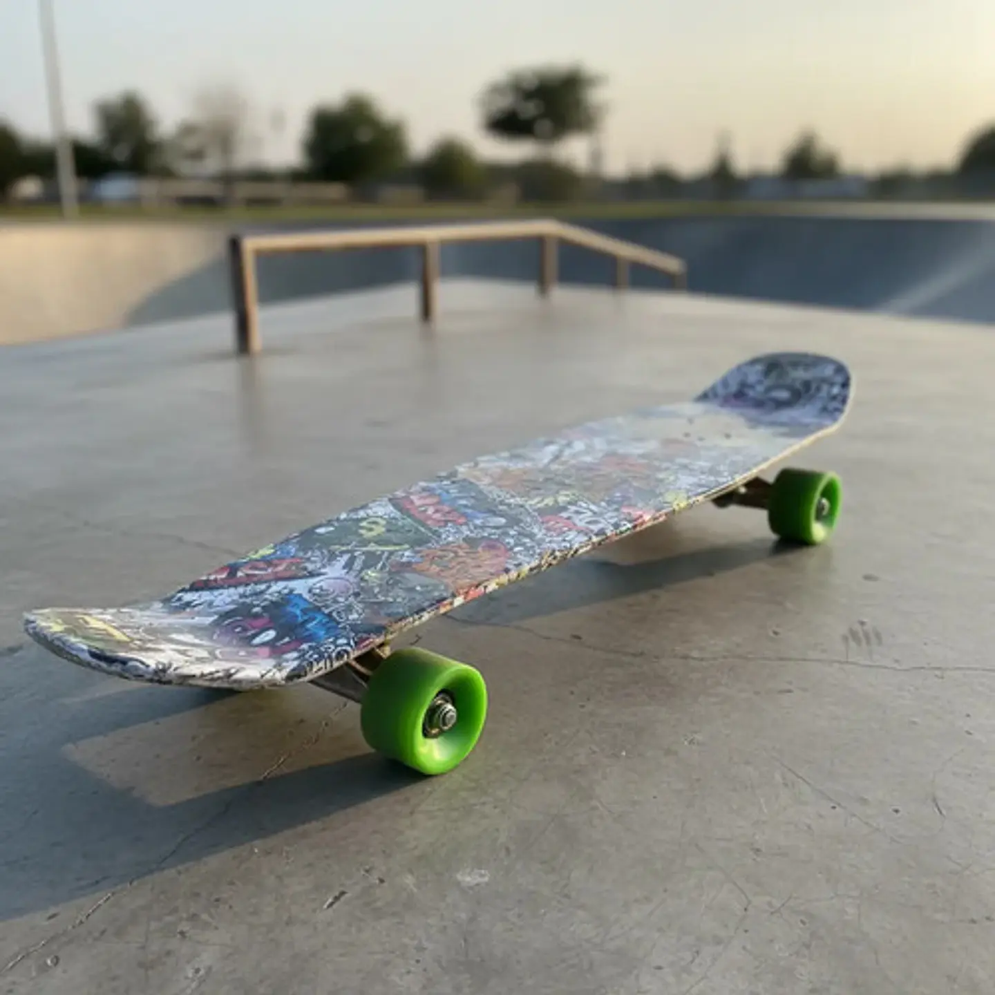 Patineta Penny Estampada 65cm Con Agarre Niños Skate Luces  8