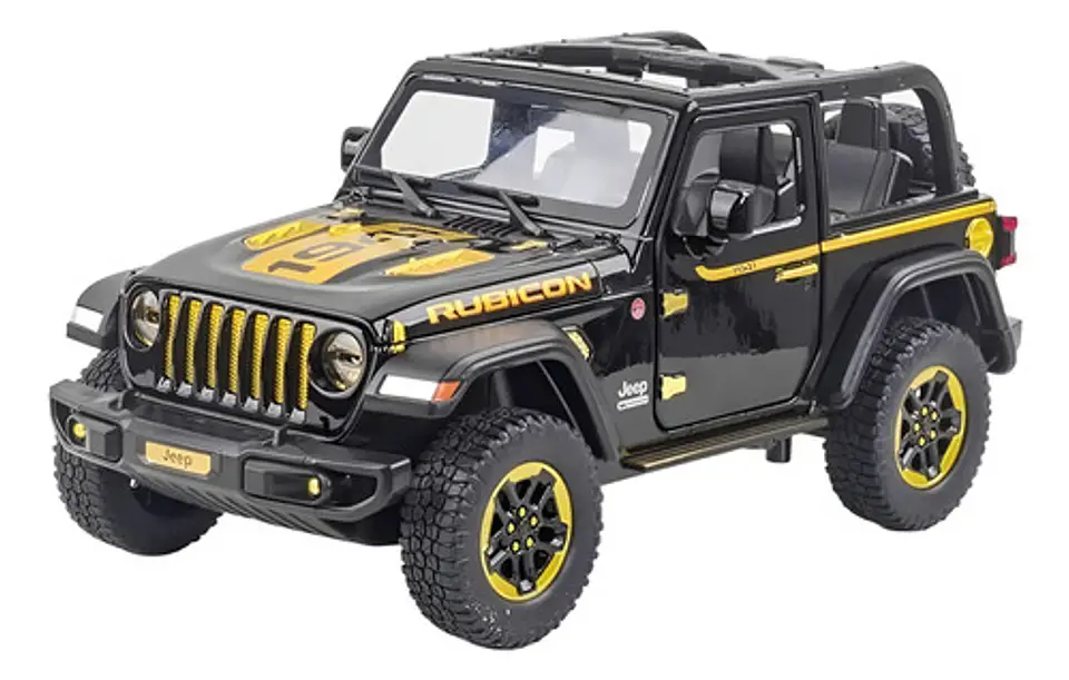 Carros Jeep Metalicos 1:20 Puertas Luces Sonidos Colección 4
