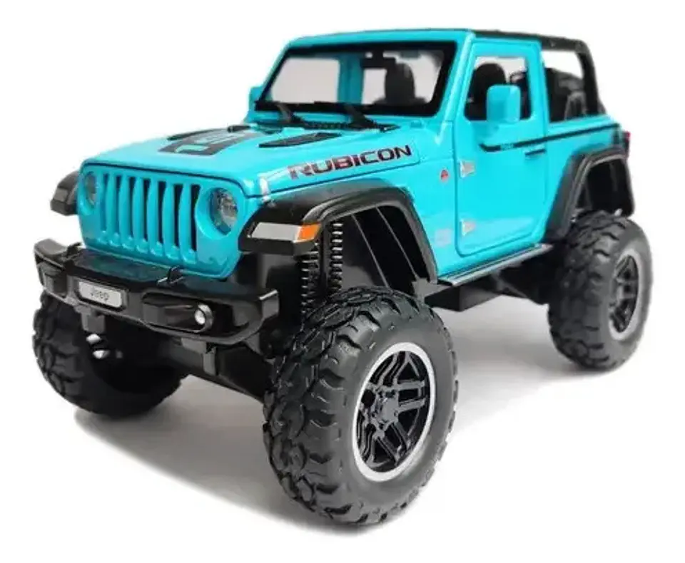 Carros Jeep Metalicos 1:20 Puertas Luces Sonidos Colección 7