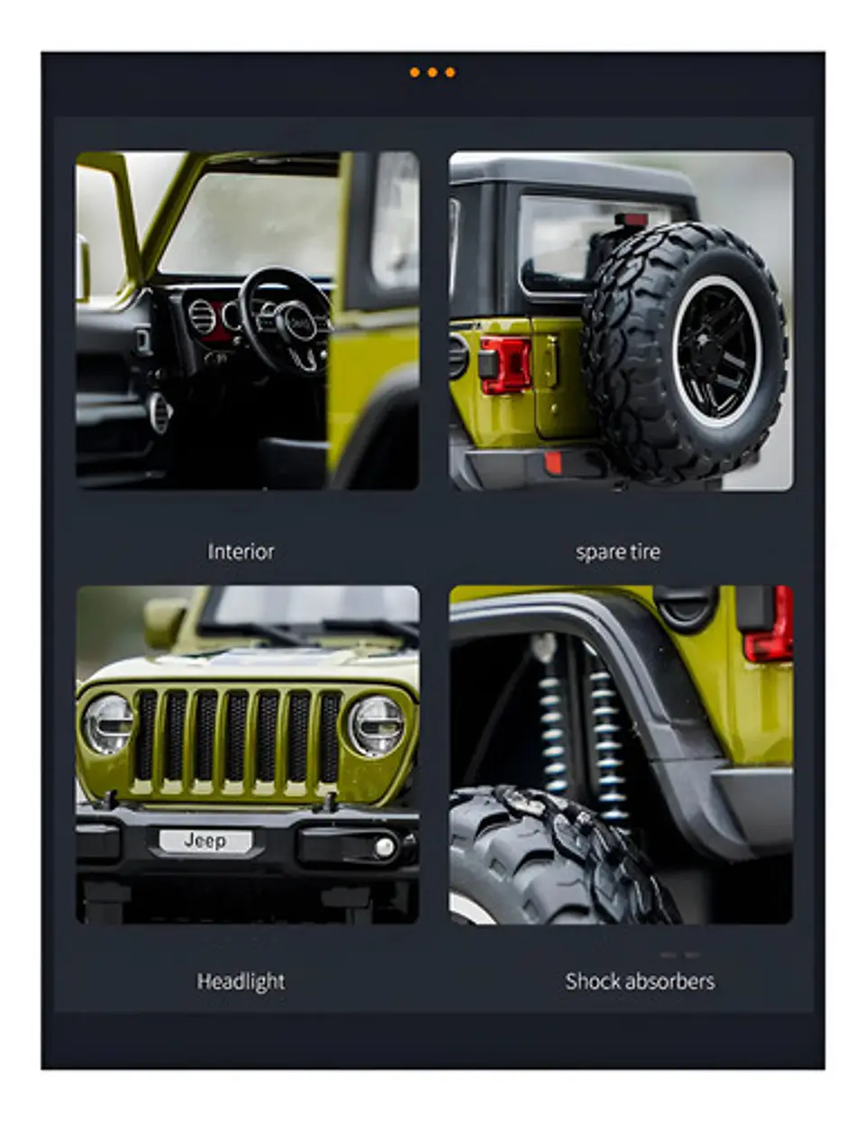 Carros Jeep Metalicos 1:20 Puertas Luces Sonidos Colección 11