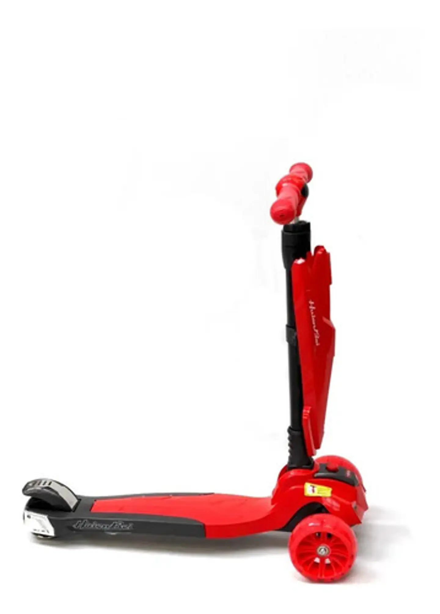 Patineta Scooter 70cm Para Niños Plegable Y Luz 80kg / 6199 7