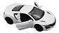 Colección Carros Metalicos 1:32 Miniauto Luces Sonidos Lujo - Miniatura 3