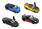 Colección Carros Metalicos 1:32 Miniauto Luces Sonidos Lujo - Miniatura 9