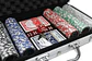 Poker Lujo Maletín Casino 300 Fichas Numerada Holografica  - Miniatura 3