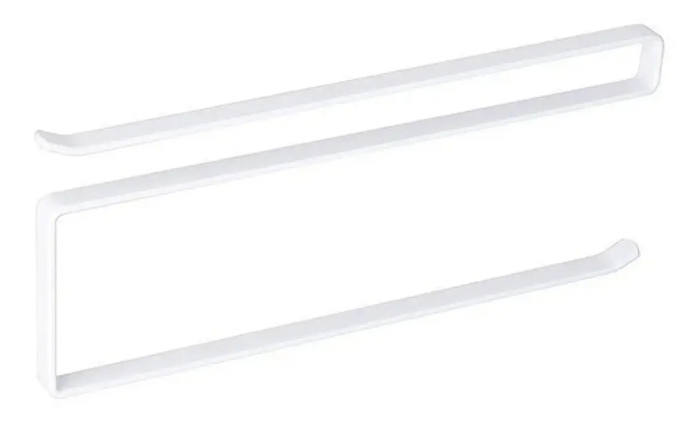 Gancho Colgante Organizador Para Cocina Y Baño Con 1 Estante Blanco 1