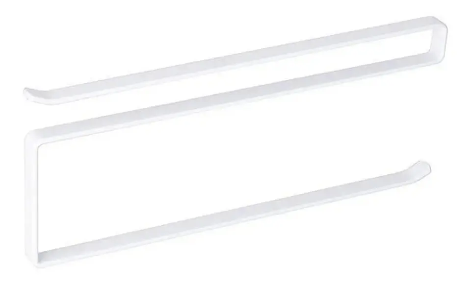 Gancho Colgante Organizador Para Cocina Y Baño Con 1 Estante Blanco 1