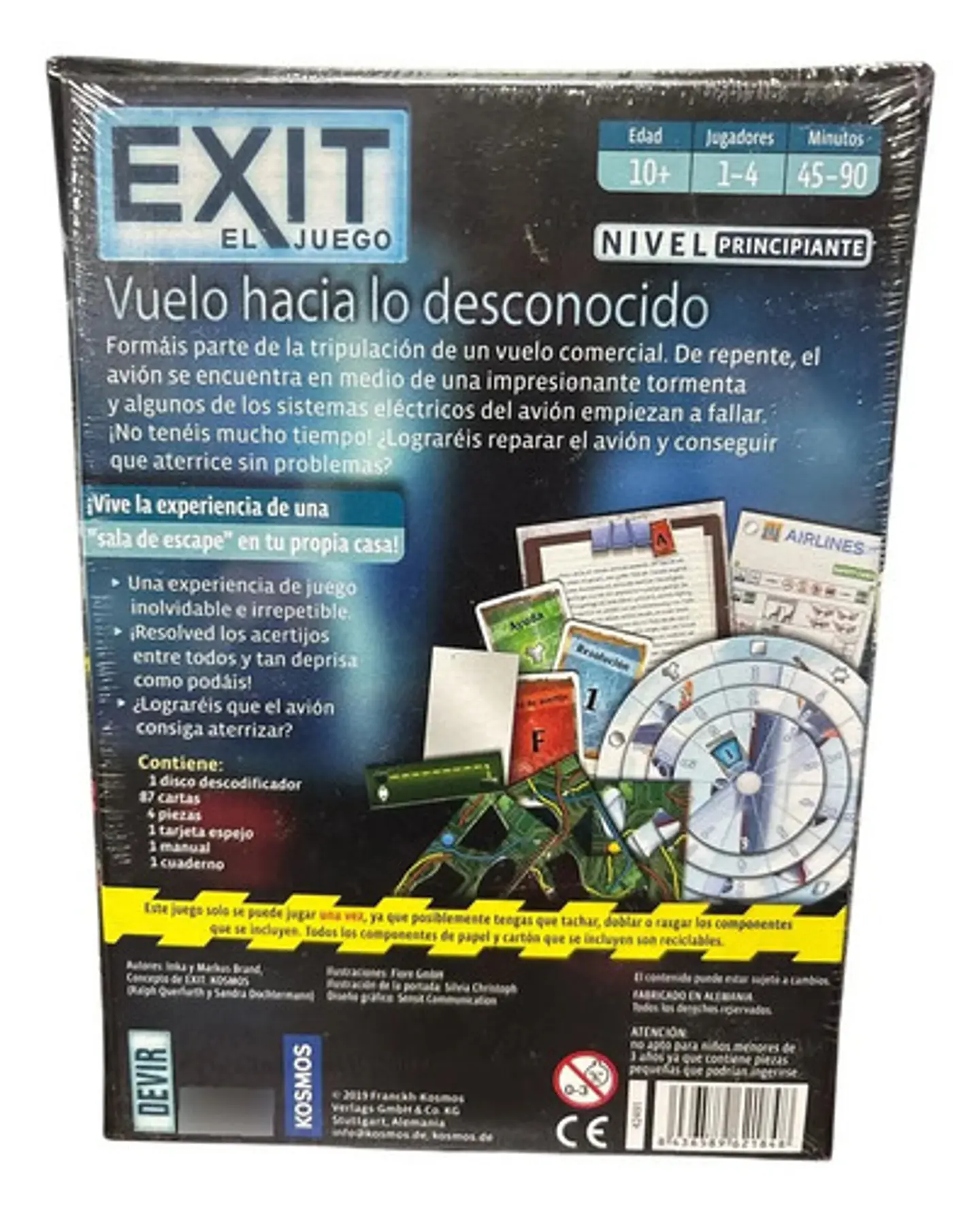 Exit Vuelo Hacia Lo Desconocido Juego De Mesa De Devir M4e 2