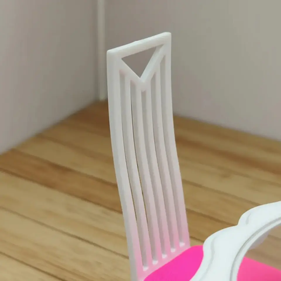 Accesorios Casa De Muñecas Sillas Muebles Plasticos 9
