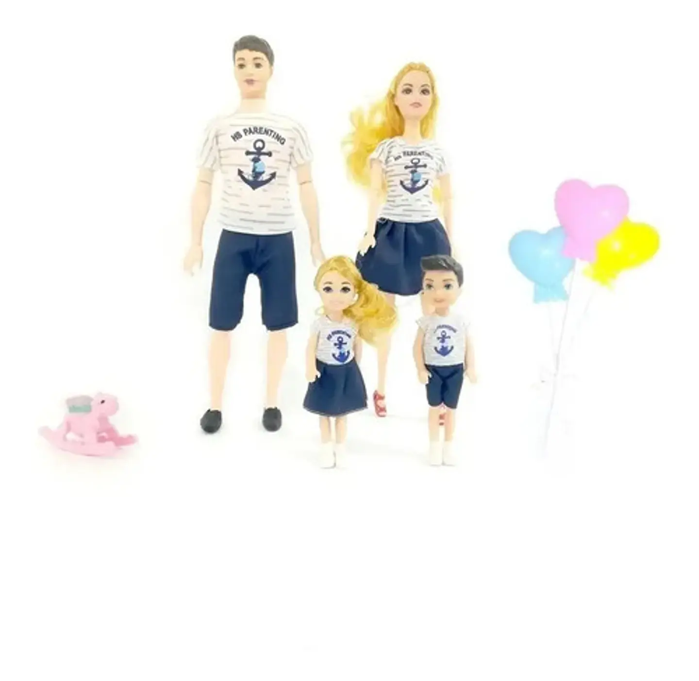 Muñeca Set Familia Bebes Con Accesorios Surtidos Niñas 1947 2