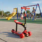 Monopatin 2 En 1 Patineta Scooter Silla Plastico Niños Infan - Miniatura 6