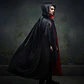 Capa Dracula Vampiro Reversible 120cm Halloween Mp853-1 - Miniatura 4