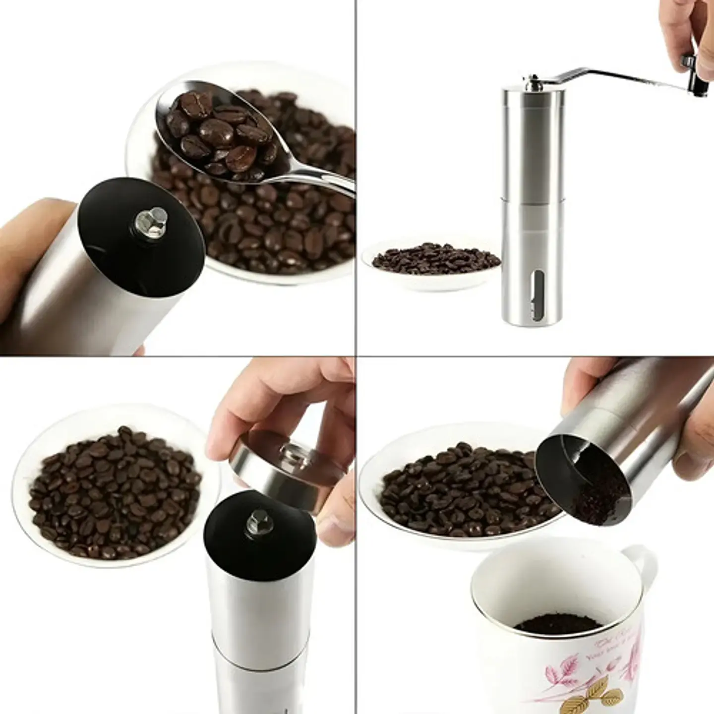 Molino Manual Café Coffee Grinder Mcf1 Acero Inoxidable Portátil 12g 5