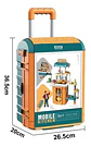 Maletín Estufa 3en1 Cocina Niñas 71cm Agua Kitchen Portable - Miniatura 2