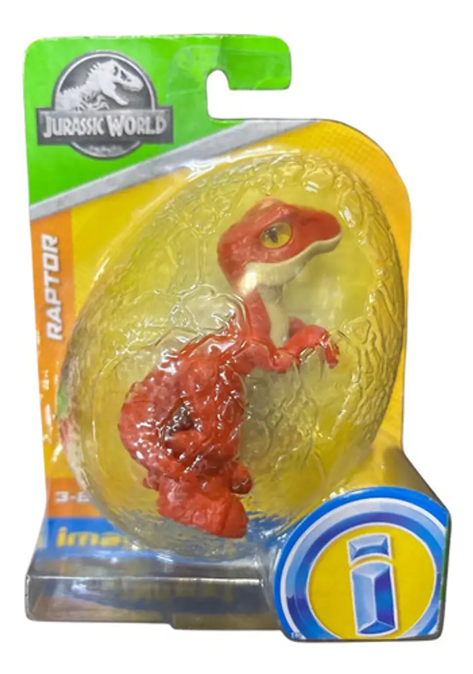 Mini Dinosaurio 7cm Raptor Jurassic World Mattel Fwf52 2