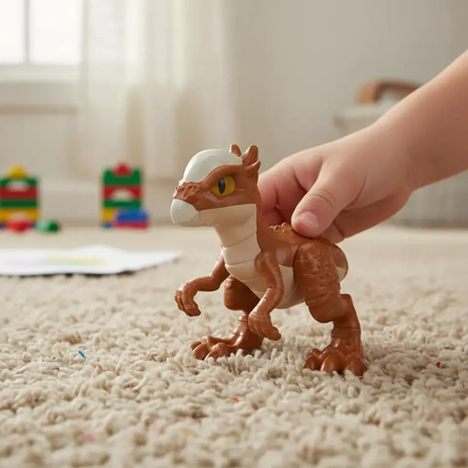 Mini Dinosaurio 7cm Raptor Jurassic World Mattel Fwf52 16