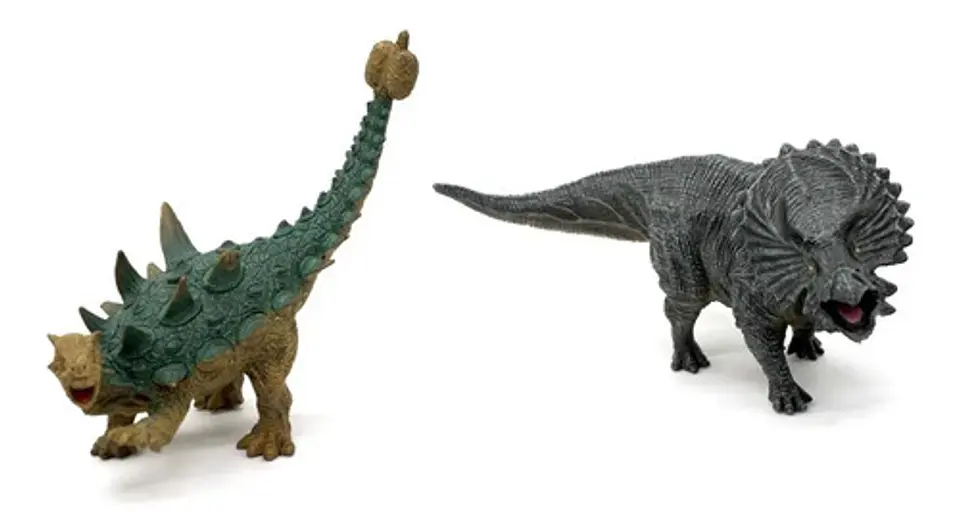 Animales Macizos Grandes Pesebre Dinosaurio Salvajes Granja 2