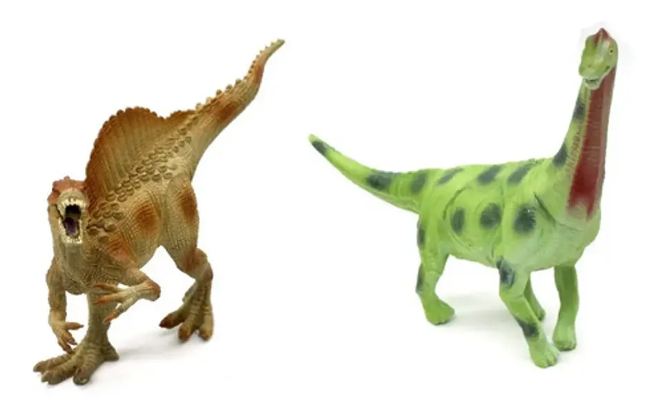 Animales Macizos Grandes Pesebre Dinosaurio Salvajes Granja 3
