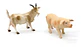 Animales Macizos Grandes Pesebre Dinosaurio Salvajes Granja - Miniatura 6