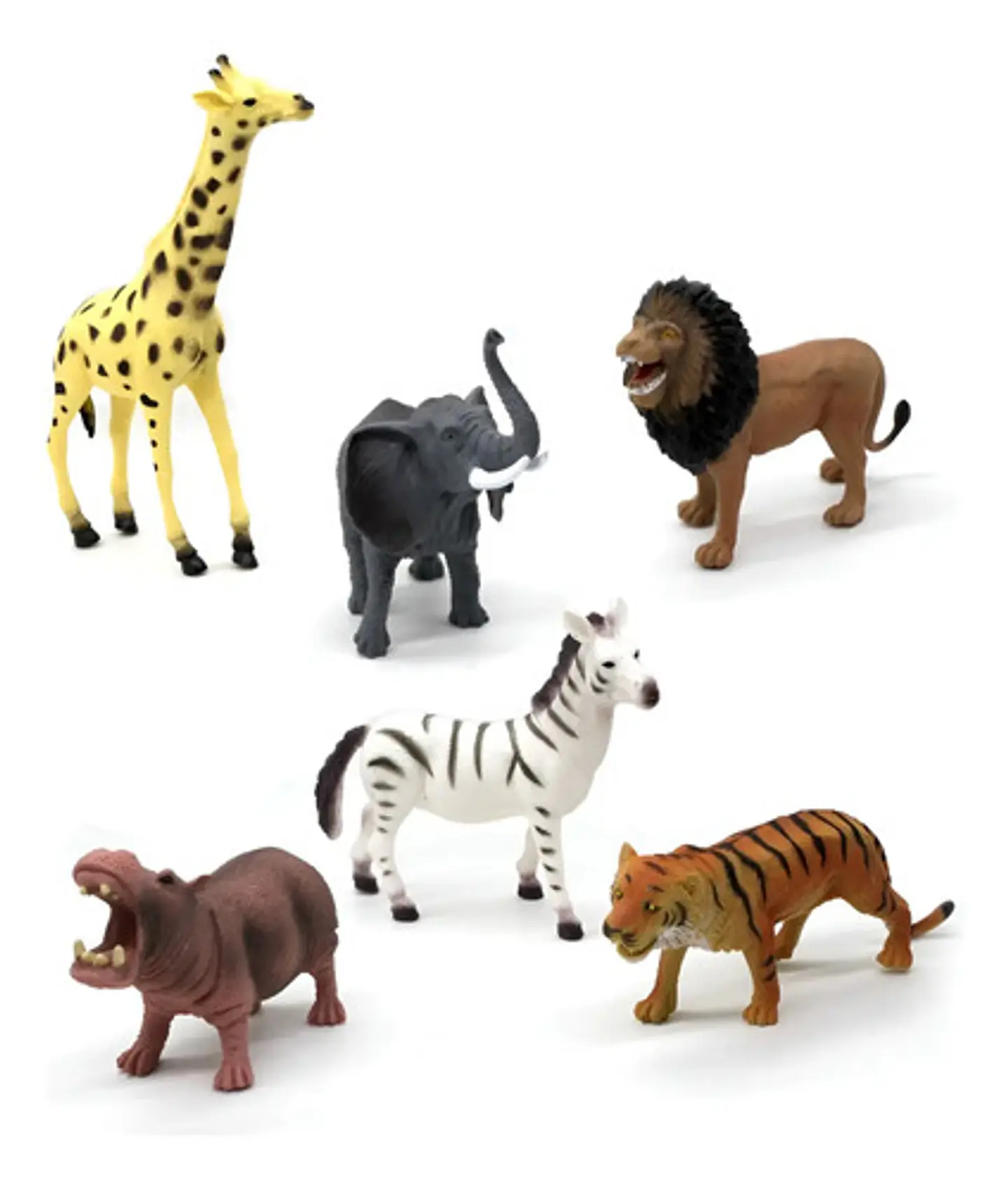 Animales Macizos Grandes Pesebre Dinosaurio Salvajes Granja 10