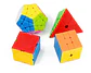 Cubo Rubik Pack 4 Cube Gift Box Jinzita-xiezhuan-wumofang Mf9318 - Miniatura 2