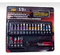Juego Destornilladores 19 Piezas Macrooutlet Duramax Pro Set Colores Puntas - Miniatura 3