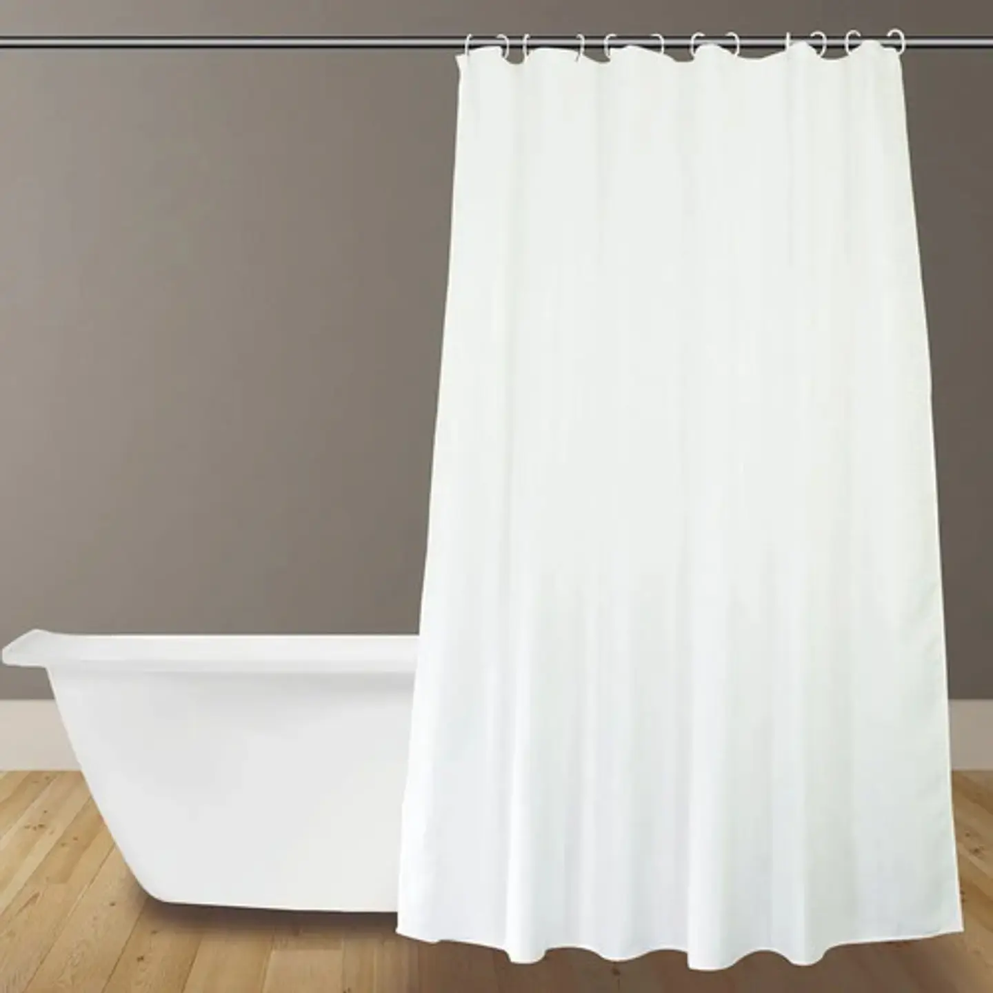 Cortina Para Ducha Baño Con Ganchos Que Combinan 32-3055972 6