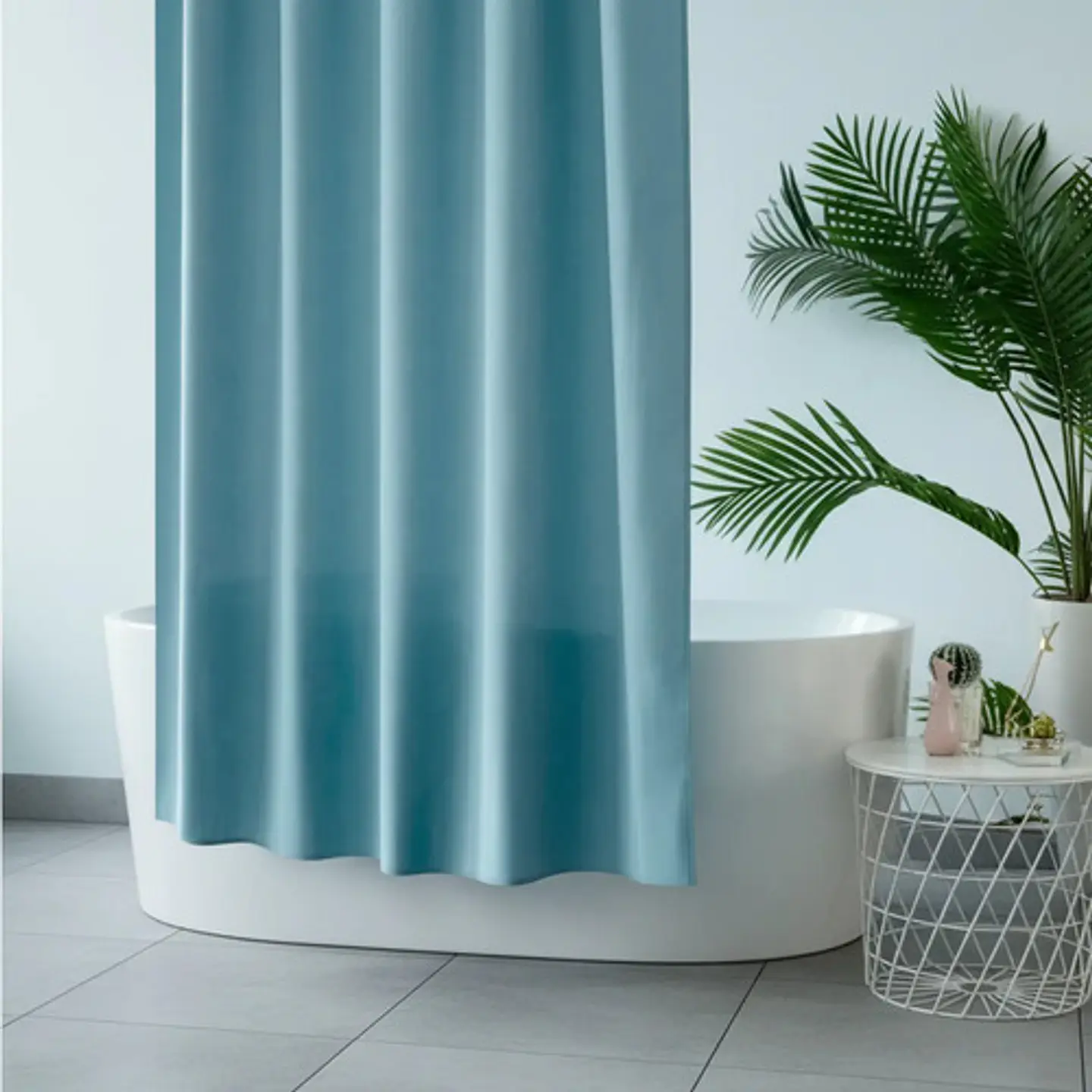Cortina Para Ducha Baño Con Ganchos Que Combinan 32-3055972 18