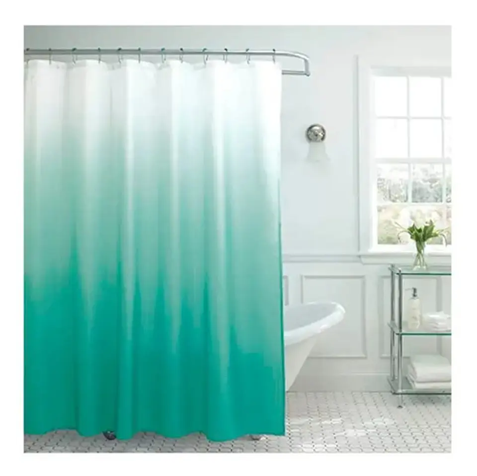 Cortina Para Ducha Baño Con Ganchos Que Combinan 32-3055972 21