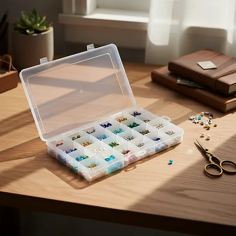 Organizador Plástico Caja Para Guardar Manualidades 3081906