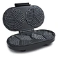 Wafflera Eléctrica Doble 2 Puestos Home Elements Teflón 1200w 110v - Miniatura 1