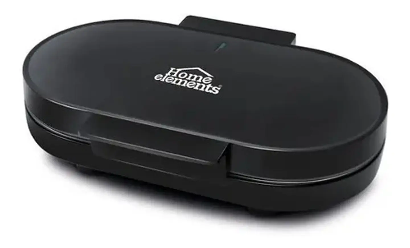 Wafflera Eléctrica Doble 2 Puestos Home Elements Teflón 1200w 110v 2